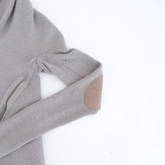 Lululemon Yoga Wrap  it Up100% Merino Wool Sweater Cardigan High Low Hem 4 - Picture 6 of 12